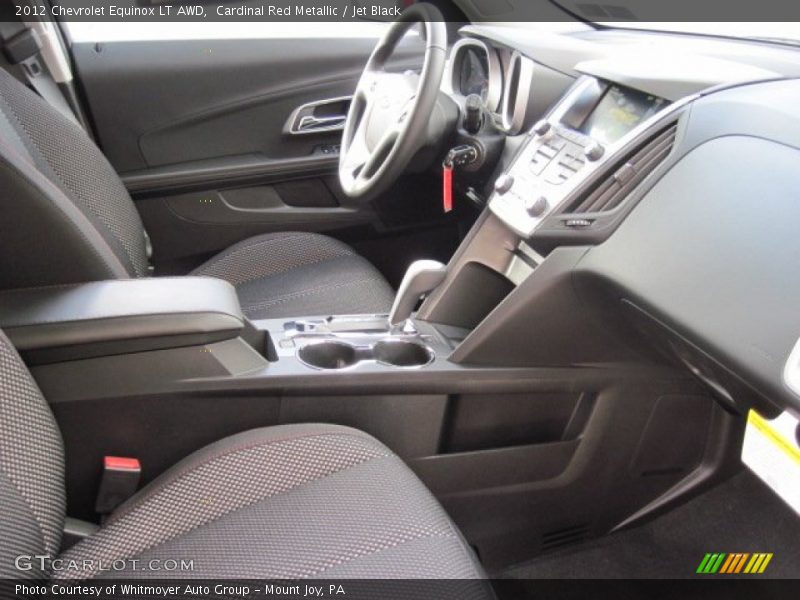 Cardinal Red Metallic / Jet Black 2012 Chevrolet Equinox LT AWD