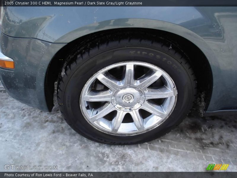 Magnesium Pearl / Dark Slate Gray/Light Graystone 2005 Chrysler 300 C HEMI