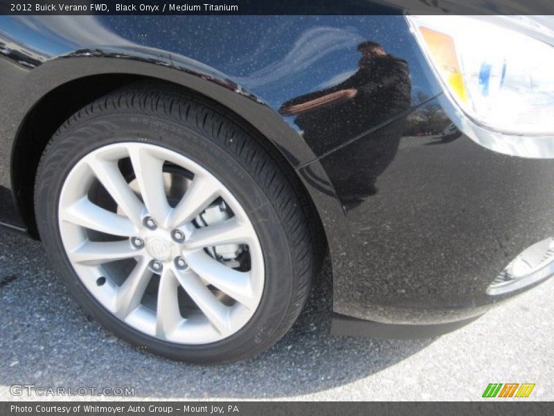 Black Onyx / Medium Titanium 2012 Buick Verano FWD