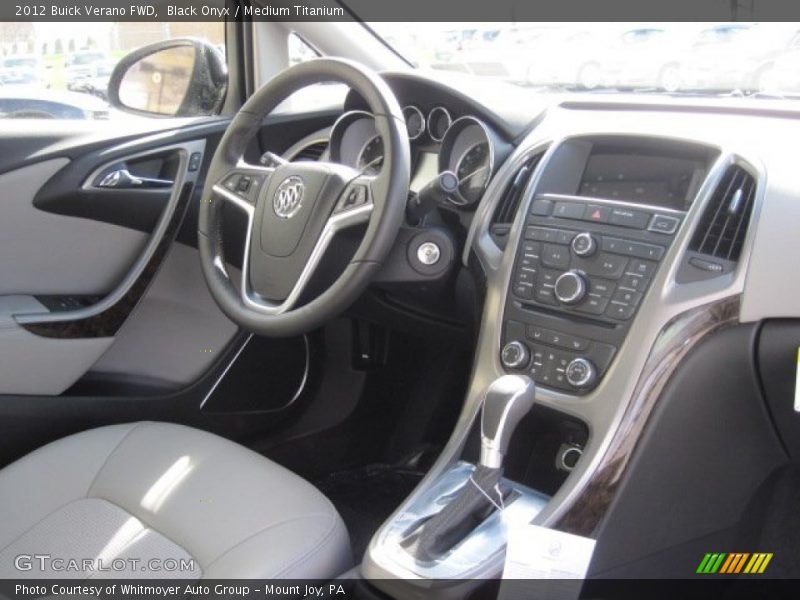 Black Onyx / Medium Titanium 2012 Buick Verano FWD