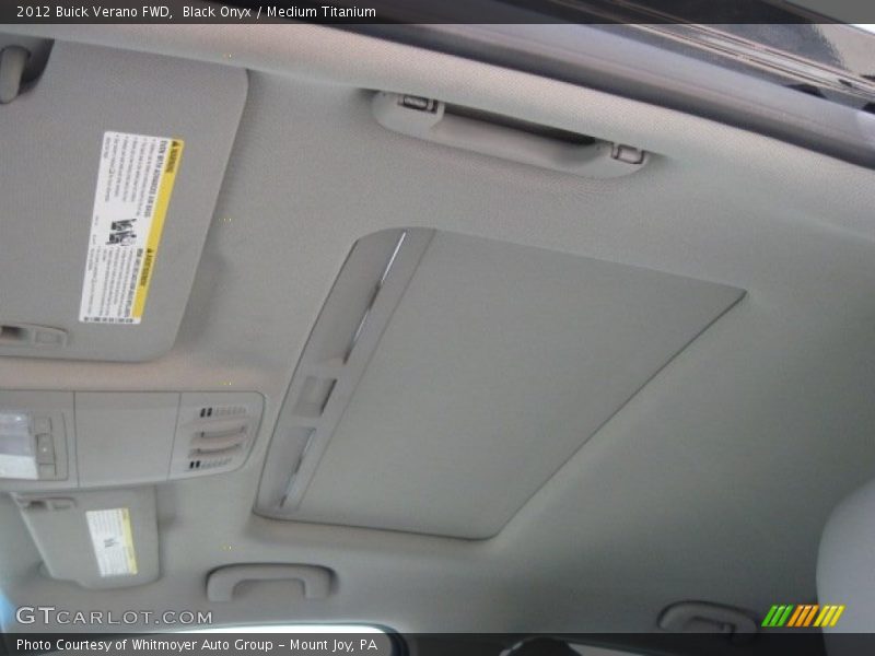 Black Onyx / Medium Titanium 2012 Buick Verano FWD