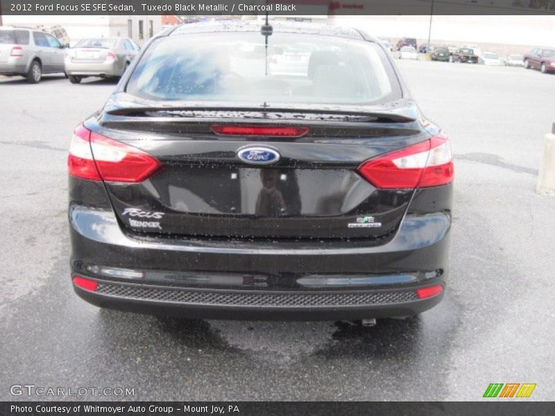 Tuxedo Black Metallic / Charcoal Black 2012 Ford Focus SE SFE Sedan