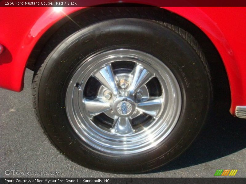 Custom Wheels of 1966 Mustang Coupe