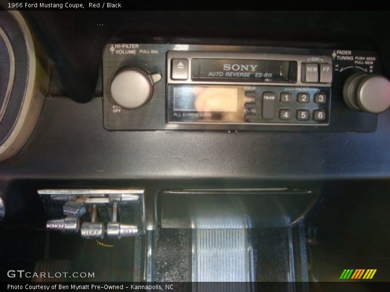 Red / Black 1966 Ford Mustang Coupe