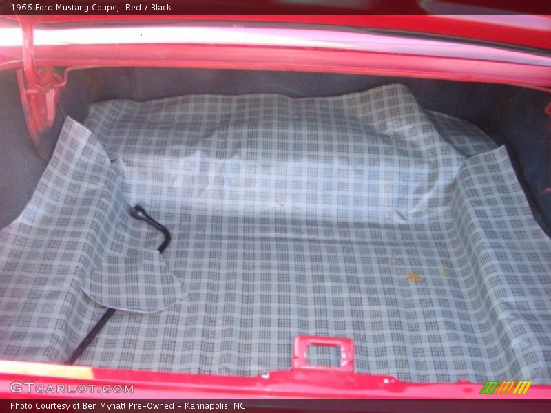  1966 Mustang Coupe Trunk