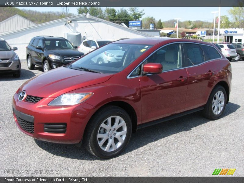 Copper Red Mica / Sand 2008 Mazda CX-7 Touring