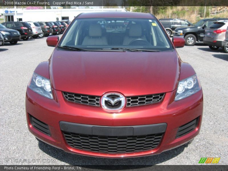 Copper Red Mica / Sand 2008 Mazda CX-7 Touring
