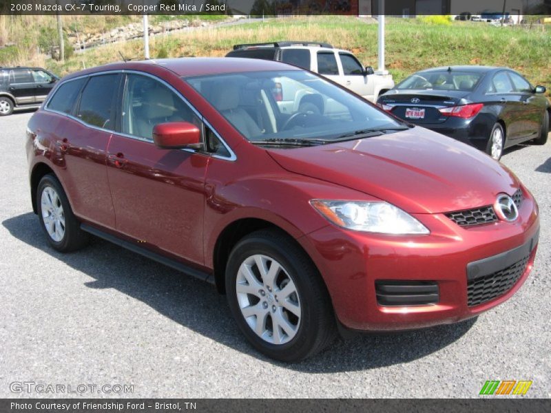 Copper Red Mica / Sand 2008 Mazda CX-7 Touring