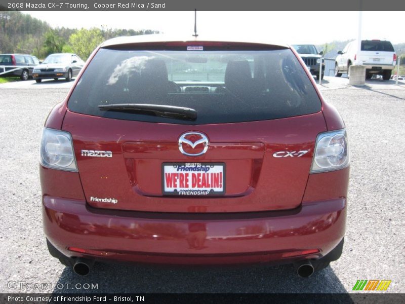 Copper Red Mica / Sand 2008 Mazda CX-7 Touring