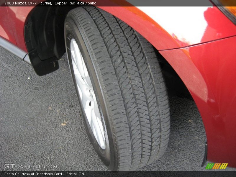 Copper Red Mica / Sand 2008 Mazda CX-7 Touring