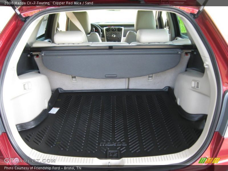 Copper Red Mica / Sand 2008 Mazda CX-7 Touring