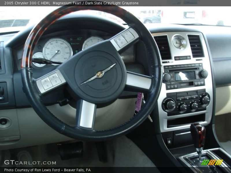 Magnesium Pearl / Dark Slate Gray/Light Graystone 2005 Chrysler 300 C HEMI