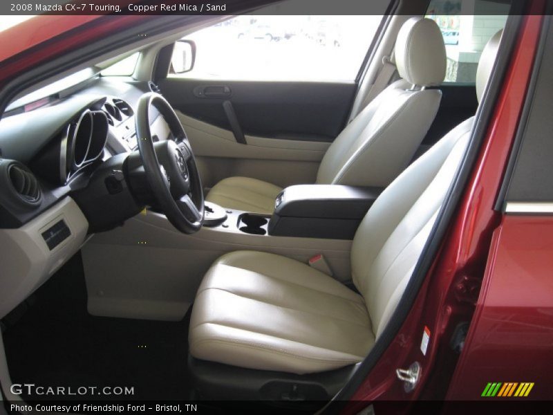 Copper Red Mica / Sand 2008 Mazda CX-7 Touring
