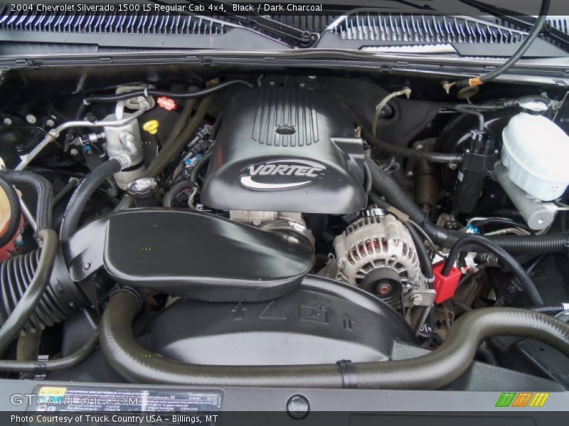 Black / Dark Charcoal 2004 Chevrolet Silverado 1500 LS Regular Cab 4x4