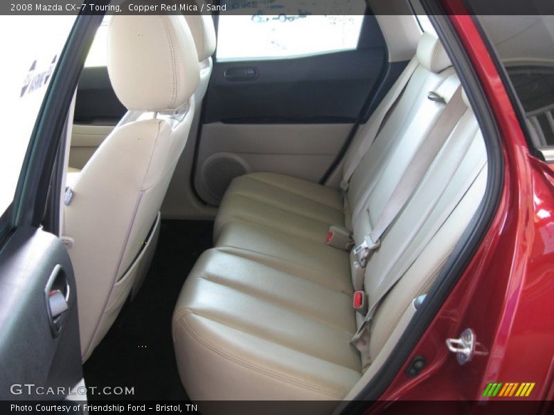 Copper Red Mica / Sand 2008 Mazda CX-7 Touring