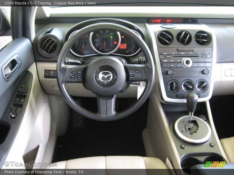 Copper Red Mica / Sand 2008 Mazda CX-7 Touring