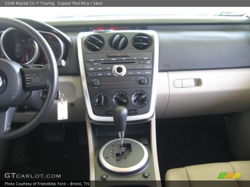 Copper Red Mica / Sand 2008 Mazda CX-7 Touring