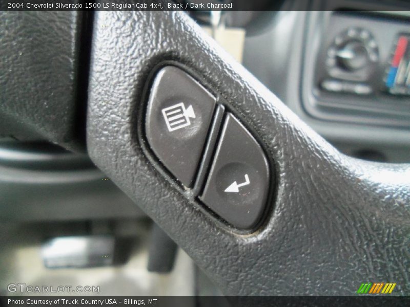 Black / Dark Charcoal 2004 Chevrolet Silverado 1500 LS Regular Cab 4x4