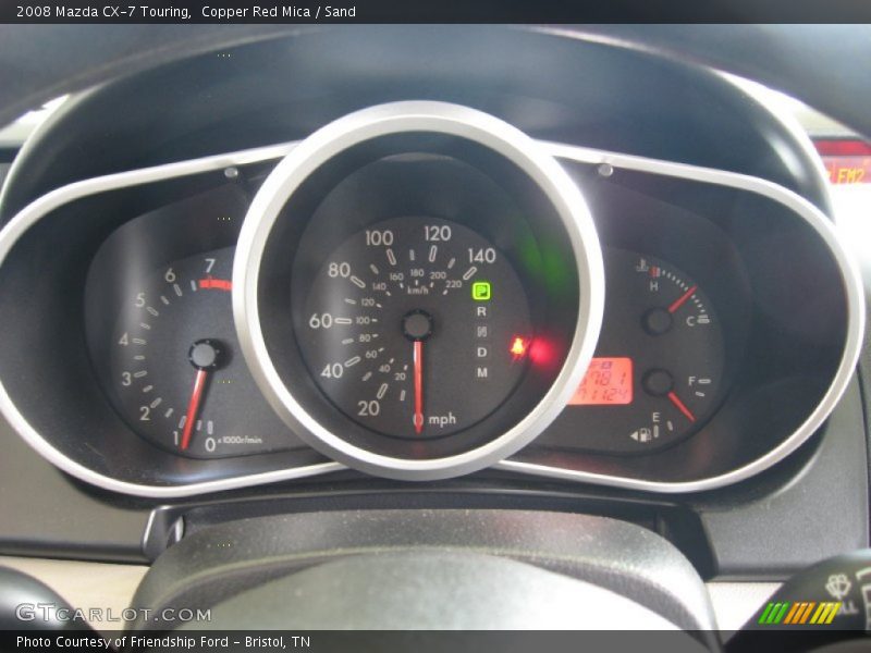 Copper Red Mica / Sand 2008 Mazda CX-7 Touring