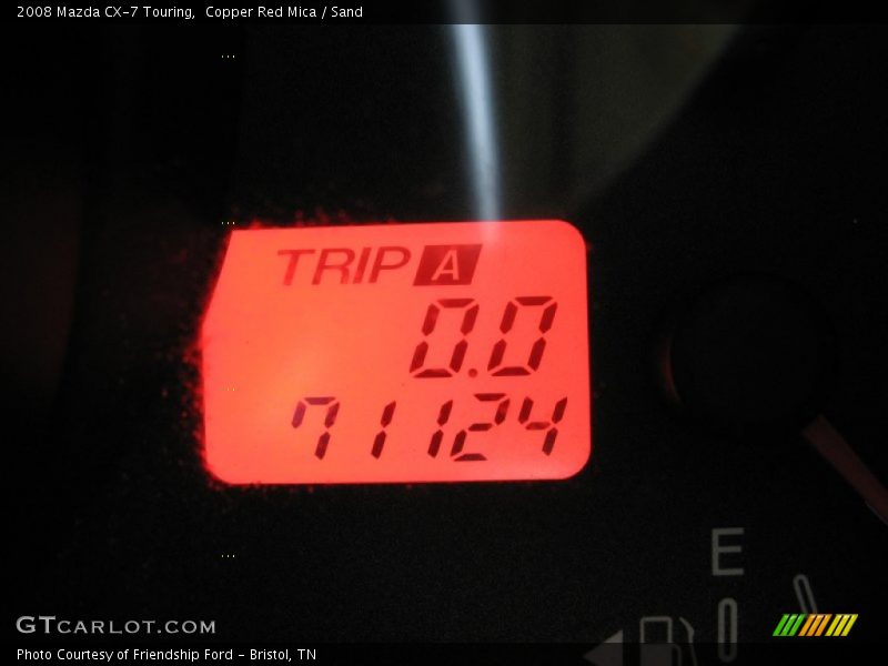 Copper Red Mica / Sand 2008 Mazda CX-7 Touring