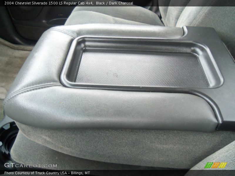 Black / Dark Charcoal 2004 Chevrolet Silverado 1500 LS Regular Cab 4x4