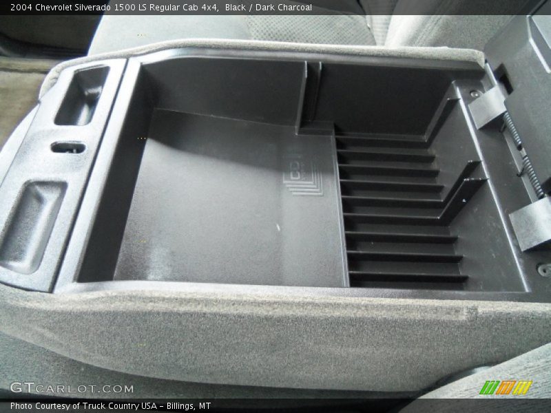 Black / Dark Charcoal 2004 Chevrolet Silverado 1500 LS Regular Cab 4x4