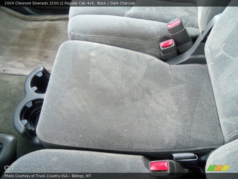 Black / Dark Charcoal 2004 Chevrolet Silverado 1500 LS Regular Cab 4x4