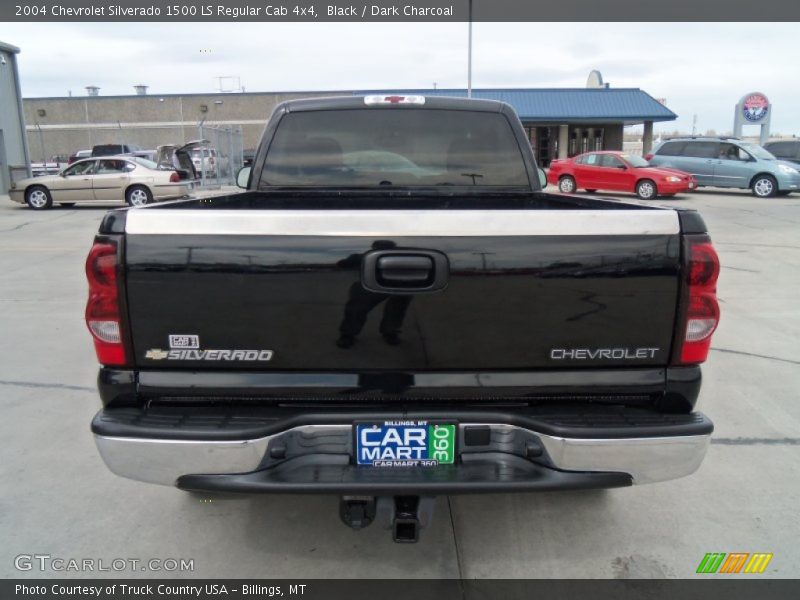 Black / Dark Charcoal 2004 Chevrolet Silverado 1500 LS Regular Cab 4x4