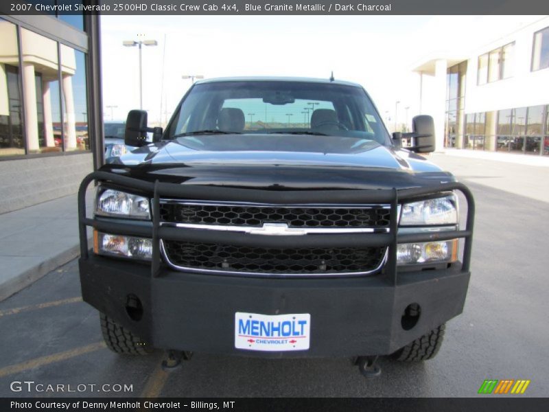 Blue Granite Metallic / Dark Charcoal 2007 Chevrolet Silverado 2500HD Classic Crew Cab 4x4