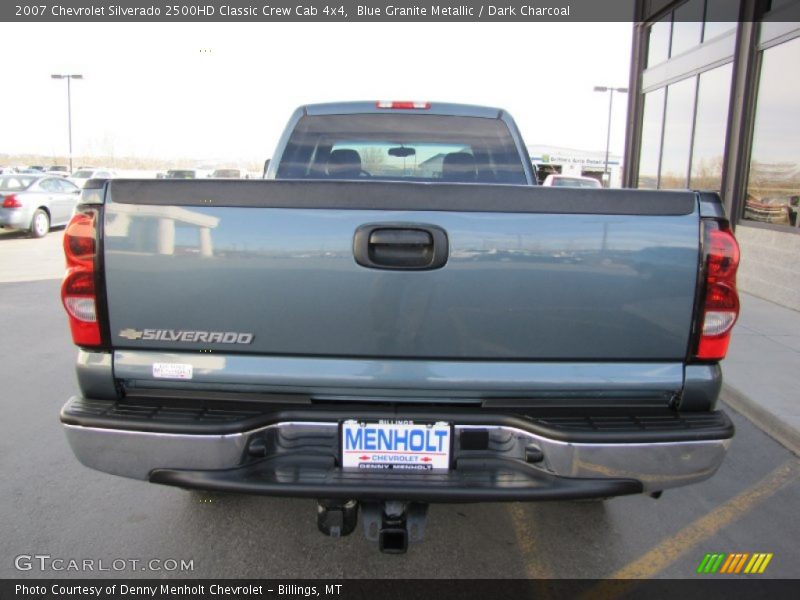 Blue Granite Metallic / Dark Charcoal 2007 Chevrolet Silverado 2500HD Classic Crew Cab 4x4