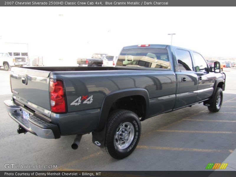Blue Granite Metallic / Dark Charcoal 2007 Chevrolet Silverado 2500HD Classic Crew Cab 4x4