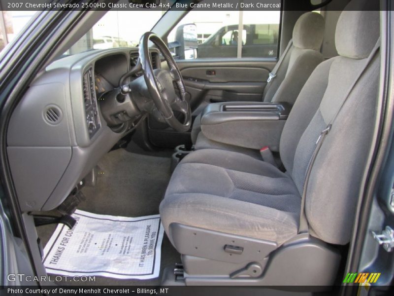 Blue Granite Metallic / Dark Charcoal 2007 Chevrolet Silverado 2500HD Classic Crew Cab 4x4