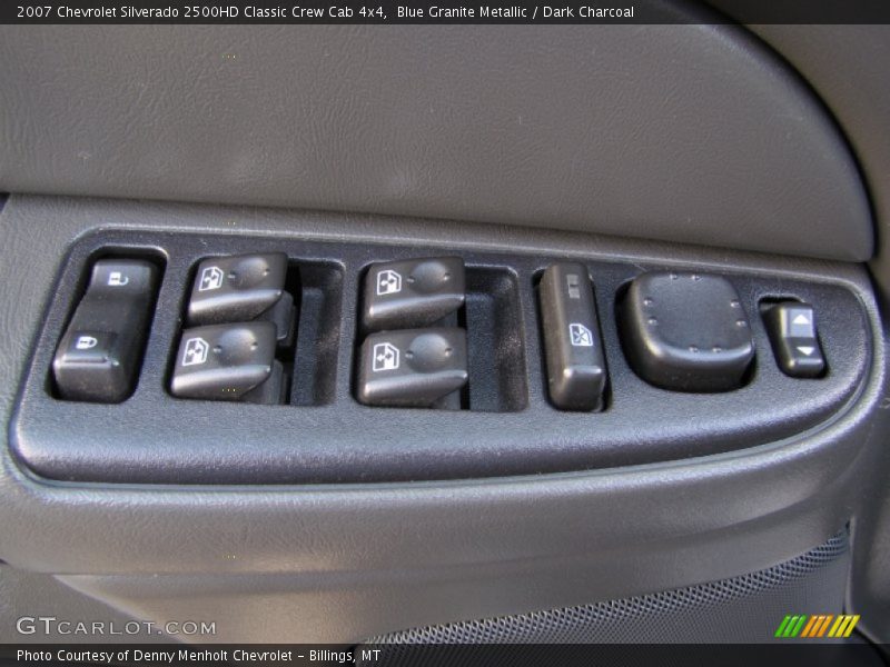 Blue Granite Metallic / Dark Charcoal 2007 Chevrolet Silverado 2500HD Classic Crew Cab 4x4