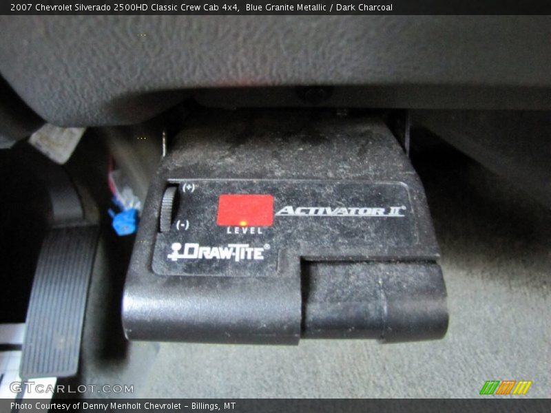 Blue Granite Metallic / Dark Charcoal 2007 Chevrolet Silverado 2500HD Classic Crew Cab 4x4