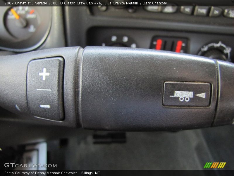 Blue Granite Metallic / Dark Charcoal 2007 Chevrolet Silverado 2500HD Classic Crew Cab 4x4