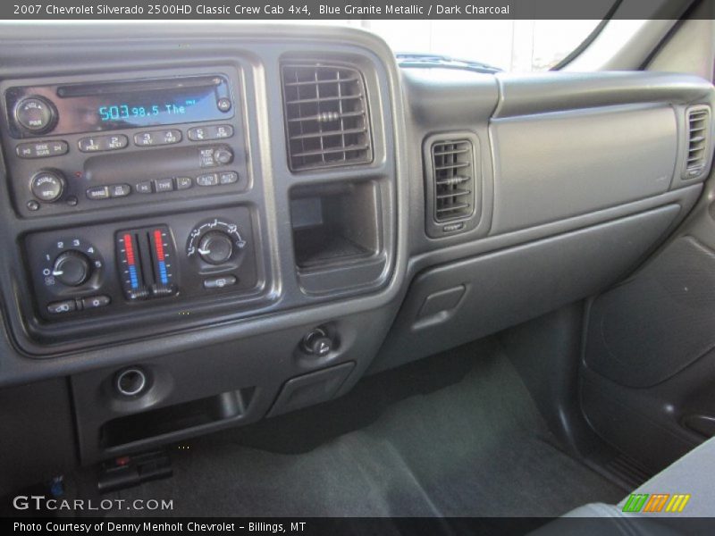 Blue Granite Metallic / Dark Charcoal 2007 Chevrolet Silverado 2500HD Classic Crew Cab 4x4