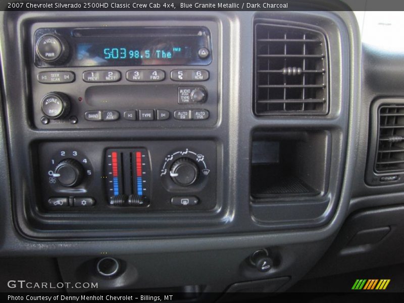 Blue Granite Metallic / Dark Charcoal 2007 Chevrolet Silverado 2500HD Classic Crew Cab 4x4