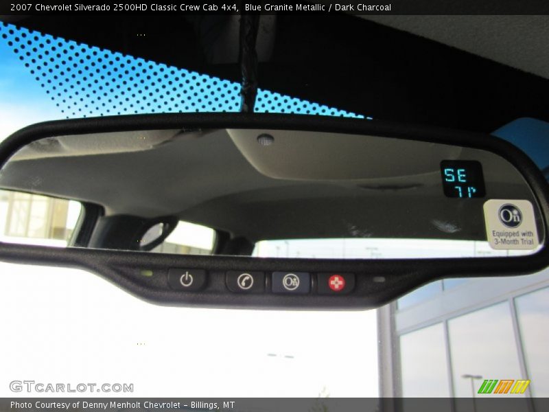 Blue Granite Metallic / Dark Charcoal 2007 Chevrolet Silverado 2500HD Classic Crew Cab 4x4