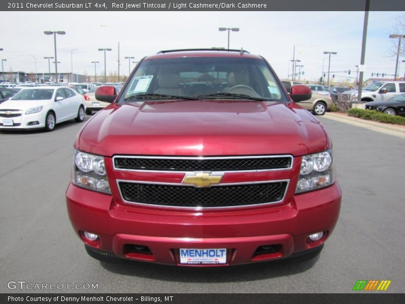 Red Jewel Tintcoat / Light Cashmere/Dark Cashmere 2011 Chevrolet Suburban LT 4x4