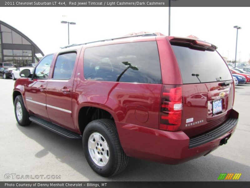 Red Jewel Tintcoat / Light Cashmere/Dark Cashmere 2011 Chevrolet Suburban LT 4x4