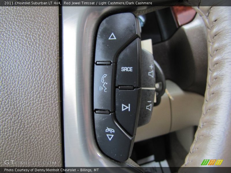 Red Jewel Tintcoat / Light Cashmere/Dark Cashmere 2011 Chevrolet Suburban LT 4x4