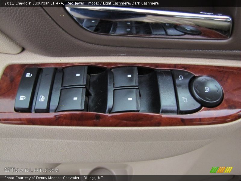 Red Jewel Tintcoat / Light Cashmere/Dark Cashmere 2011 Chevrolet Suburban LT 4x4