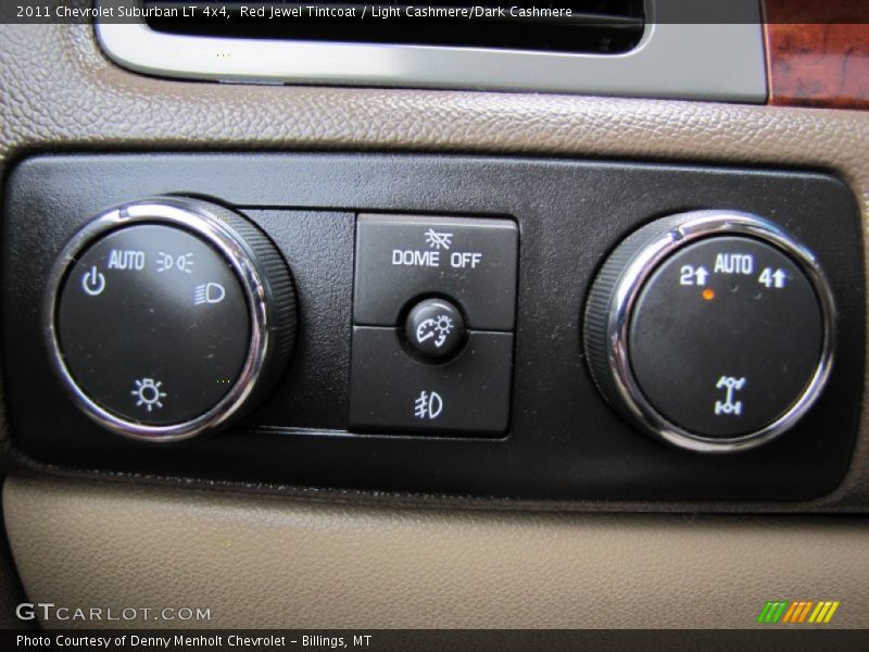 Red Jewel Tintcoat / Light Cashmere/Dark Cashmere 2011 Chevrolet Suburban LT 4x4