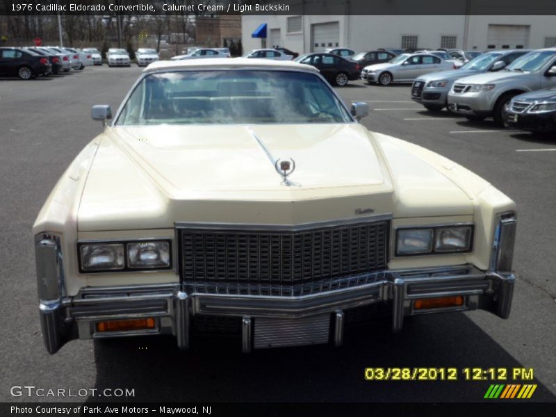  1976 Eldorado Convertible Calumet Cream