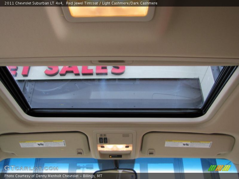 Red Jewel Tintcoat / Light Cashmere/Dark Cashmere 2011 Chevrolet Suburban LT 4x4