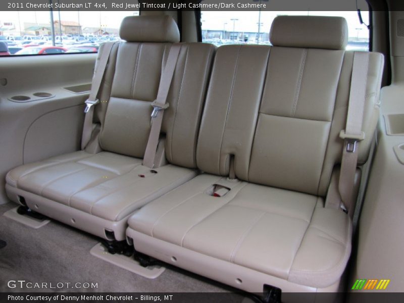 Rear Seat of 2011 Suburban LT 4x4