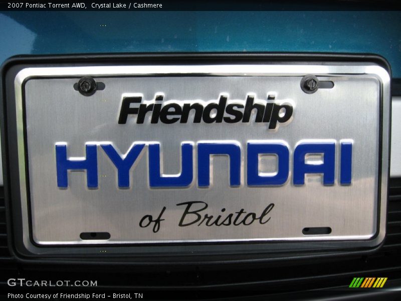 Crystal Lake / Cashmere 2007 Pontiac Torrent AWD