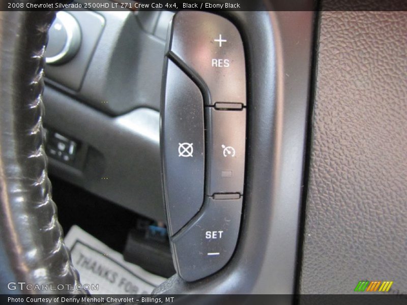 Black / Ebony Black 2008 Chevrolet Silverado 2500HD LT Z71 Crew Cab 4x4