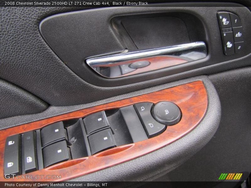 Black / Ebony Black 2008 Chevrolet Silverado 2500HD LT Z71 Crew Cab 4x4
