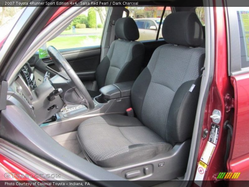 Salsa Red Pearl / Dark Charcoal 2007 Toyota 4Runner Sport Edition 4x4